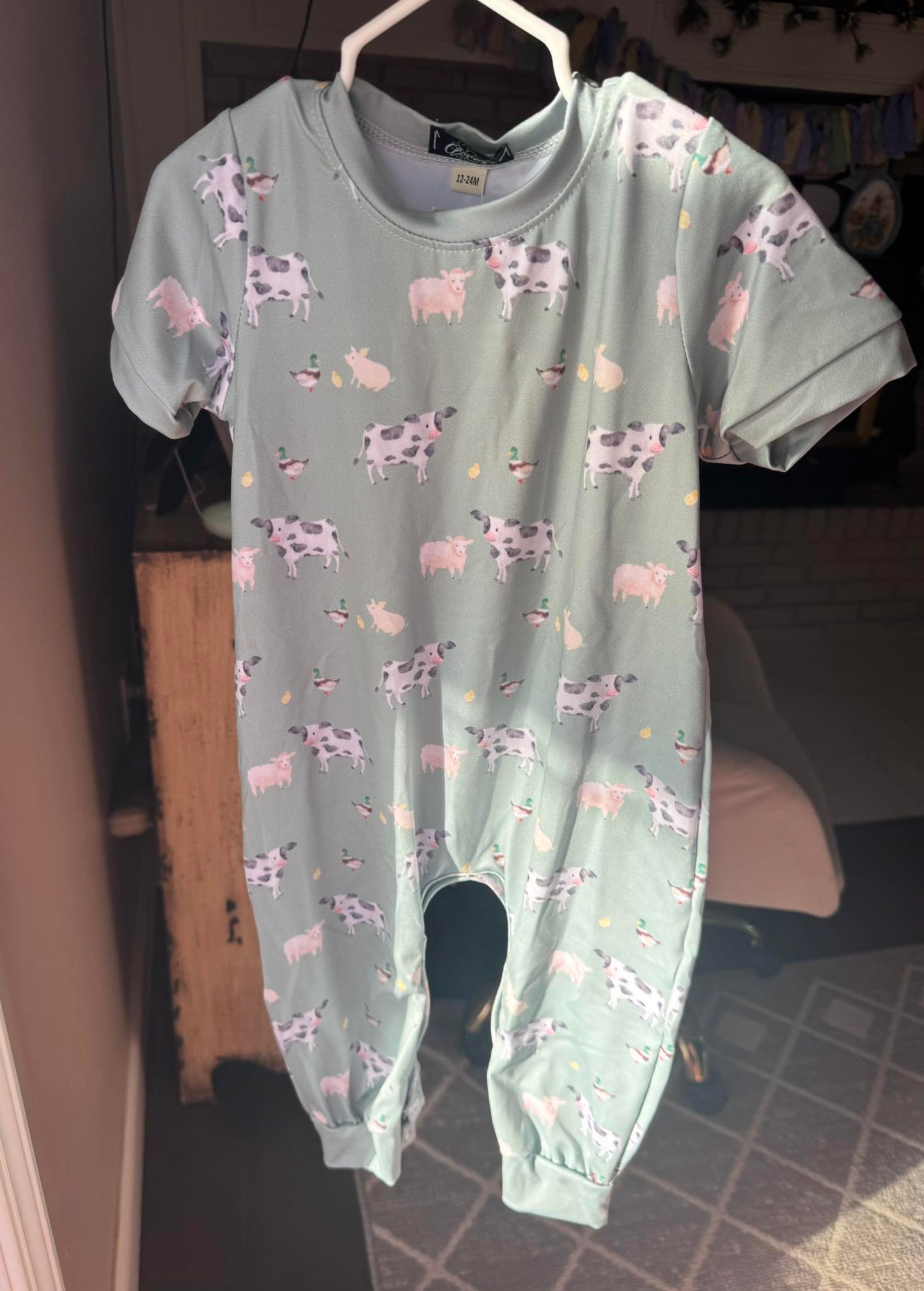 Moo Crew Pant Romper