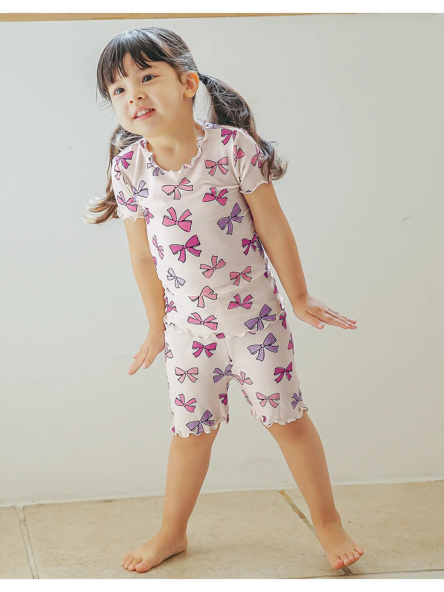 Beautiful Bows Bamboo Shorts Pajamas