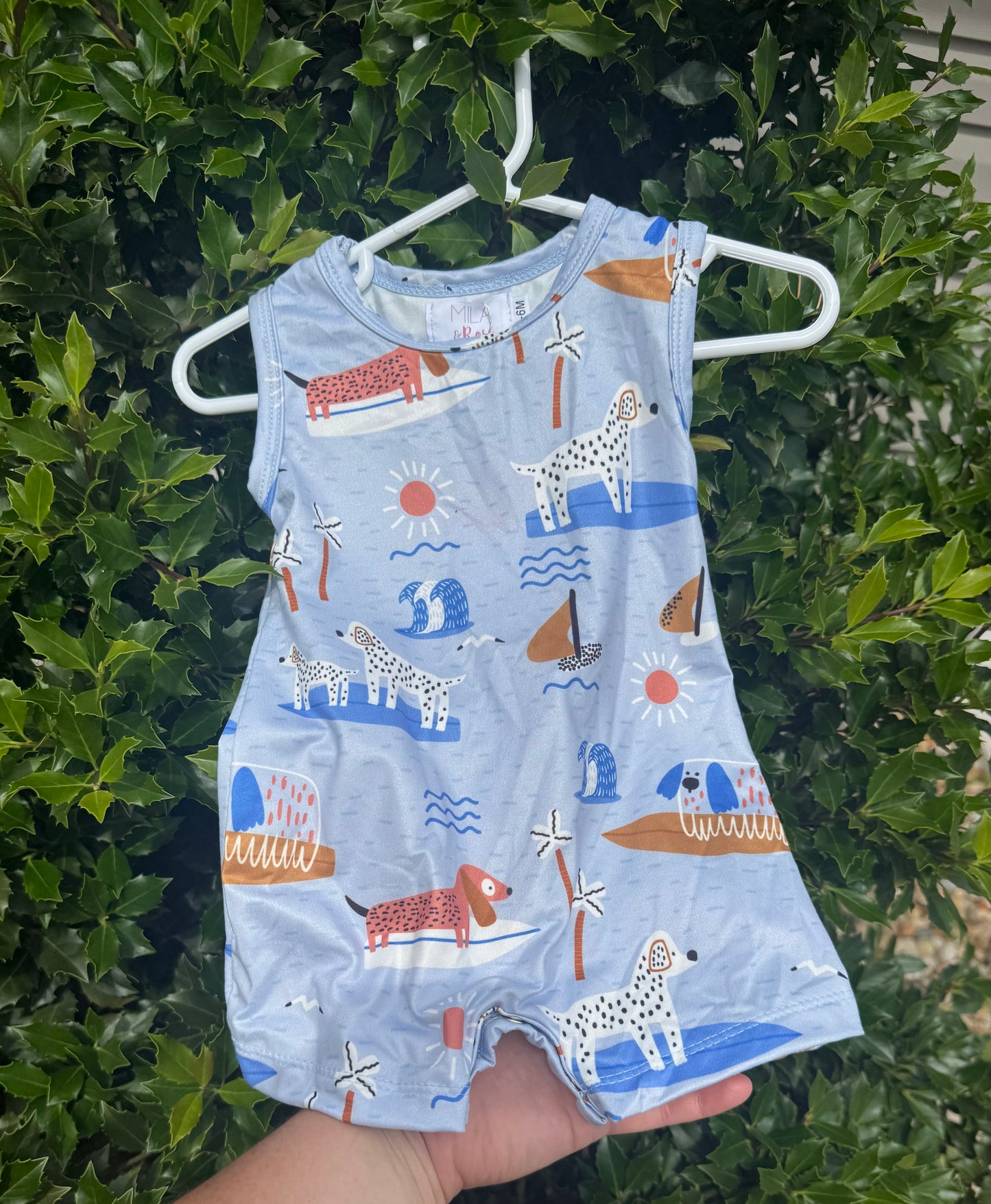 Surfin’ Pup Infant Romper