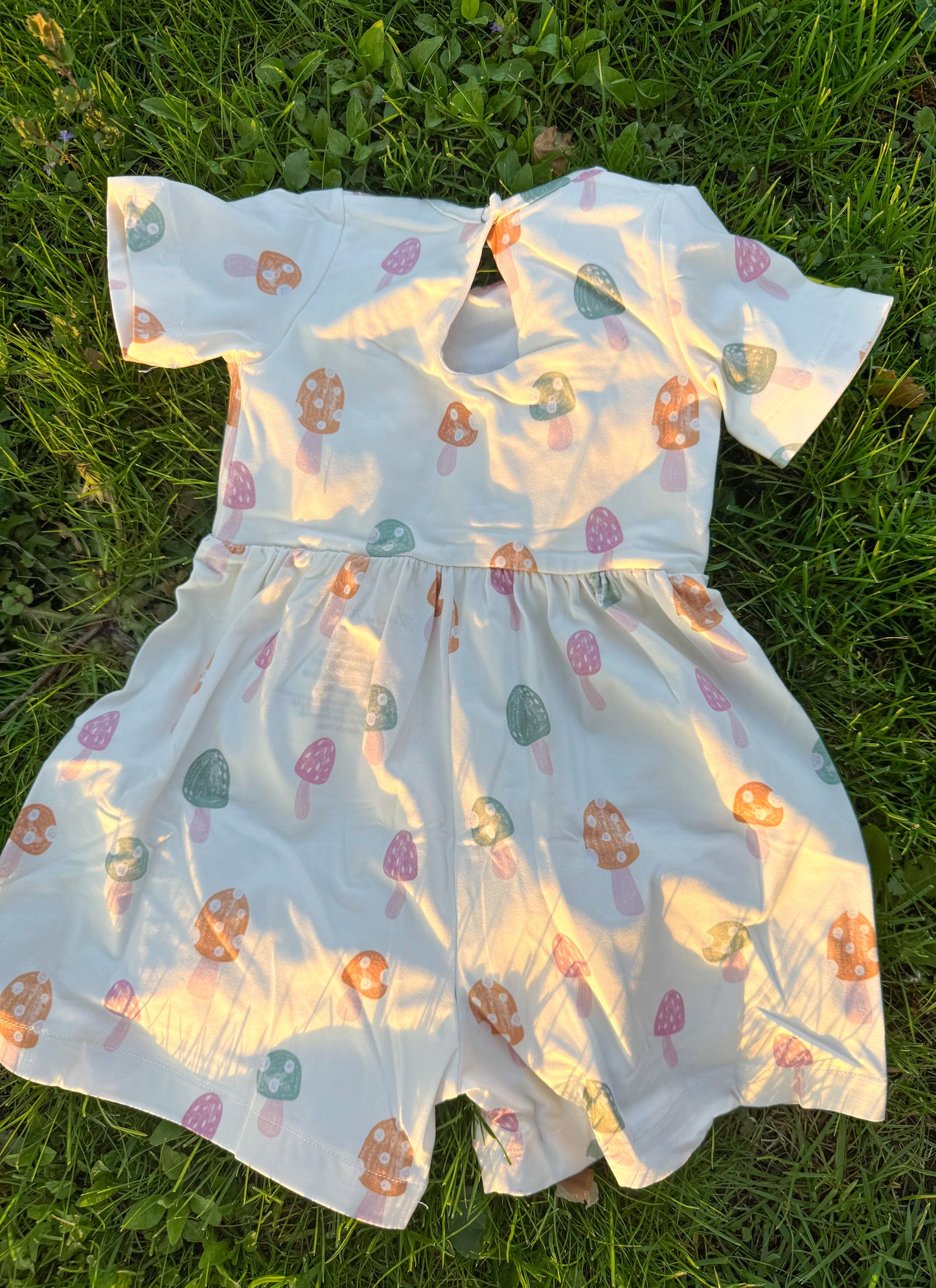 RTS Fun Fungi Shorts Romper