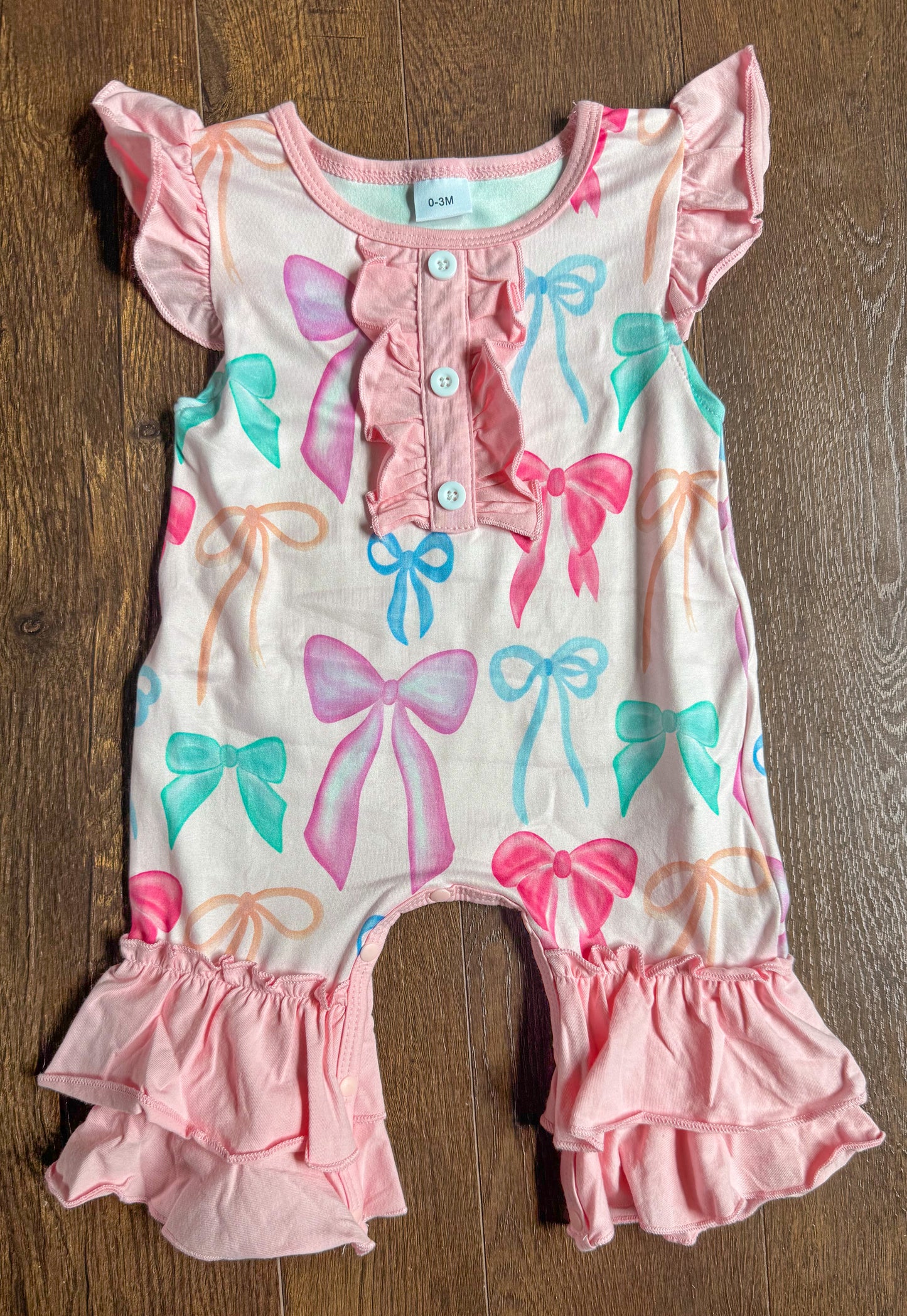 Fairytale Ribbons Infant Romper
