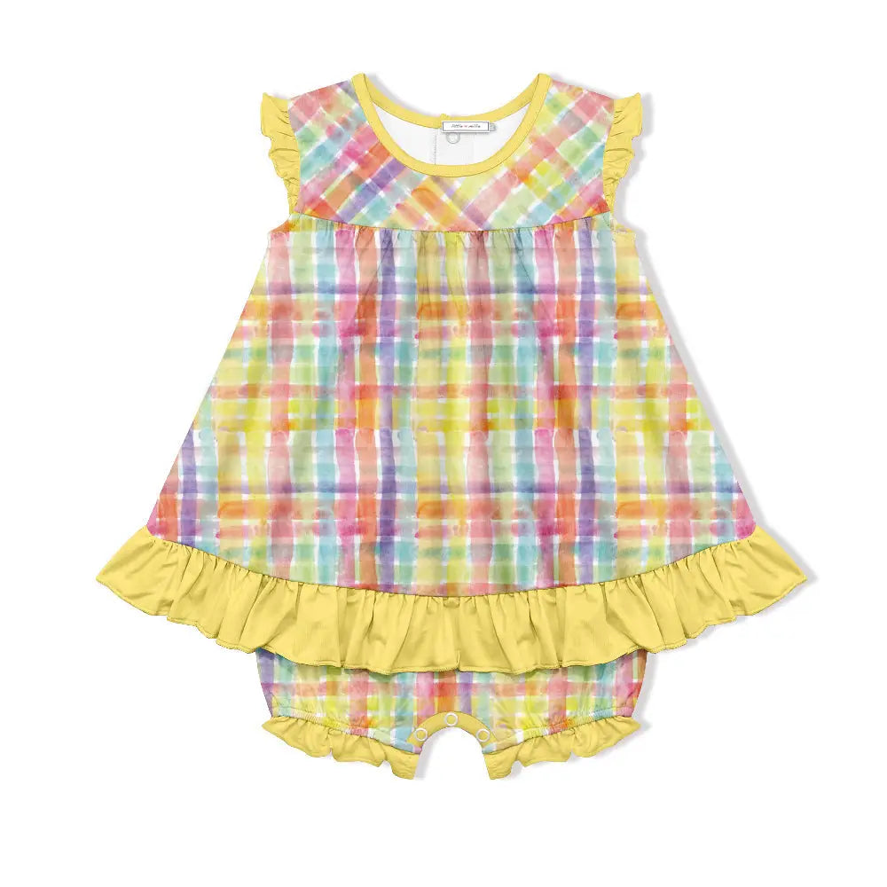 Infant/Toddler Skirted Bubble Rompers (Choose Your Color!)