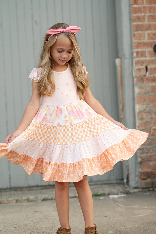 Daisy Patchwork Dress