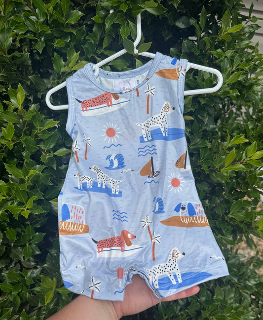 Surfin’ Pup Infant Romper
