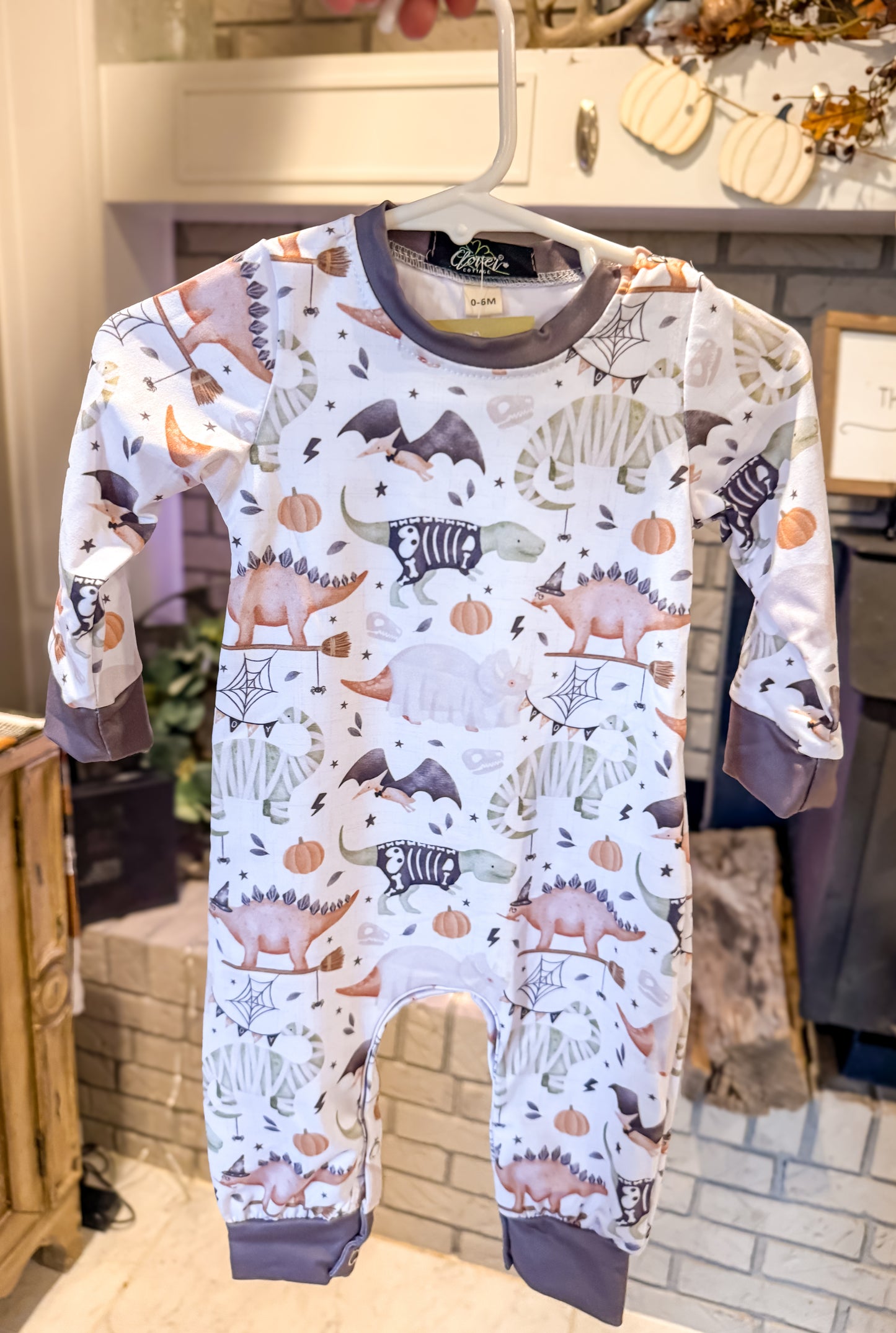 Dino Dress-up Infant Romper