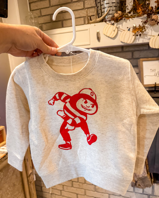 Red Guy Pullover Sweatshirt