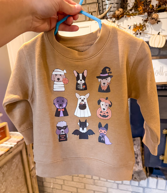 Happy Howl-o-ween Pullover Sweatshirt