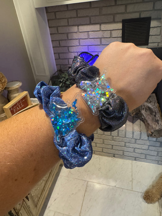 Unicorn Sparkle Scrunchies