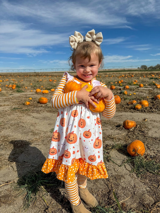 Halloween Friends Ruffle Tunic & Legging Set