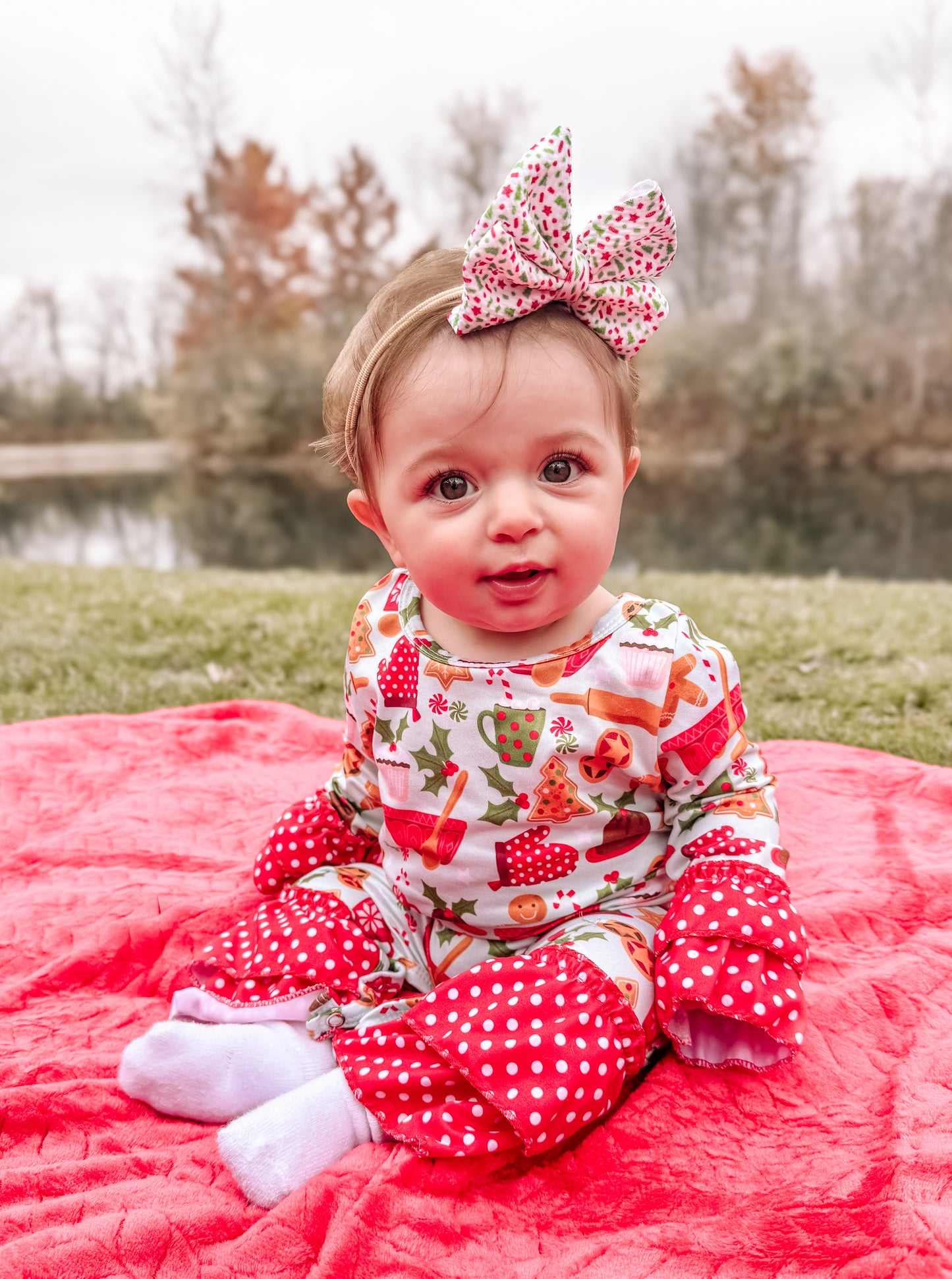 Mrs Claus Kitchen Infant Romper