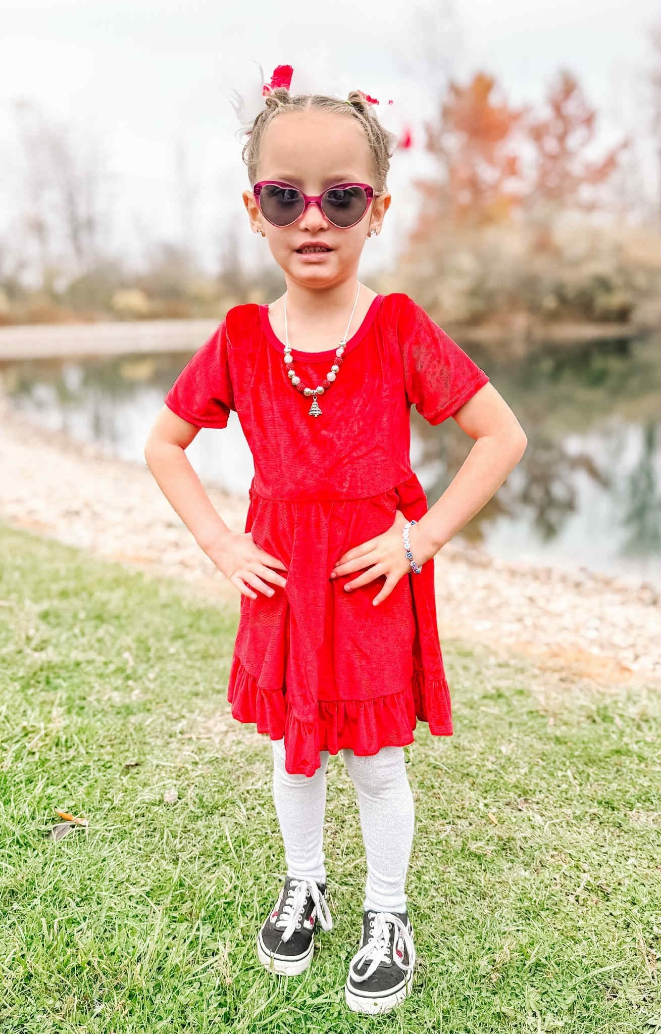 Red Velvet Classic Christmas Dress