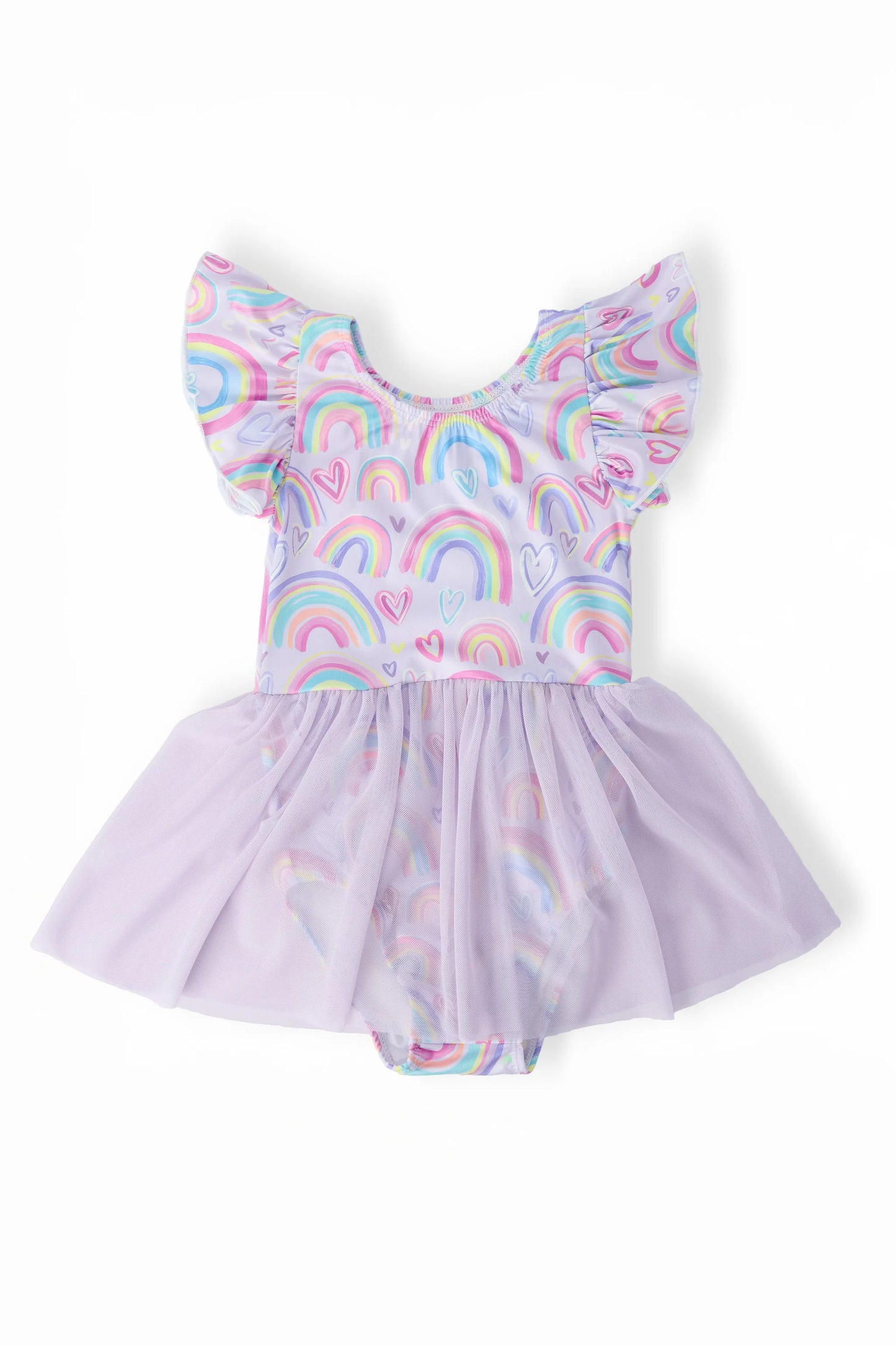 Rainbow Dreams Skirted Leotard