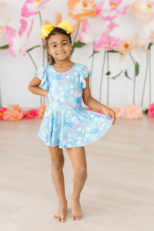 Springtime Splendor Skirted Leotard