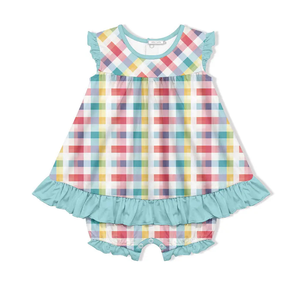 Infant/Toddler Skirted Bubble Rompers (Choose Your Color!)