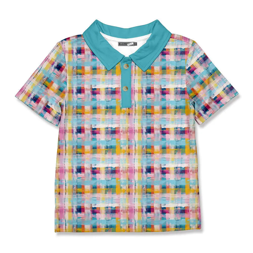 Baby/Toddler/Big Kid Boys Polo Shirts (Choose Your Color!)